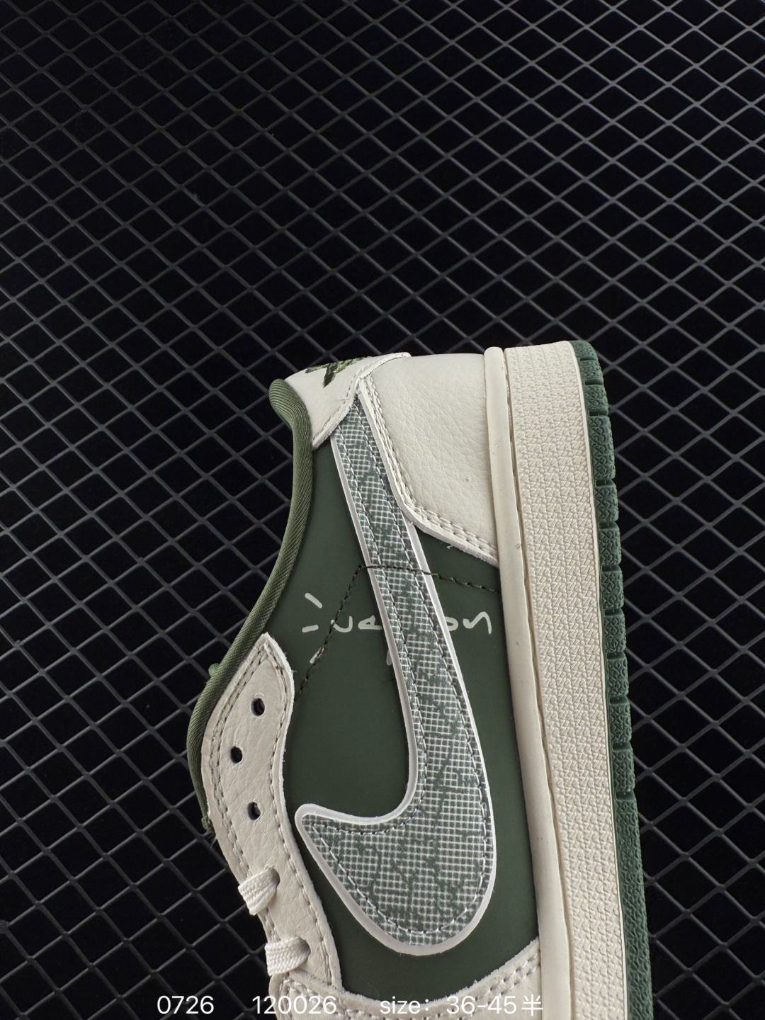 Fragment x Travis Scott x LV Air Jordan 1 Low